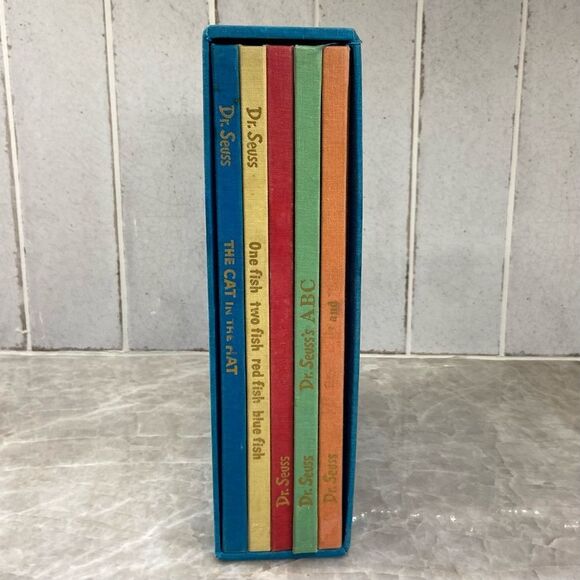 Vintage Dr. Seuss Set of 5 Beginner Reader Books - Picture 2 of 11